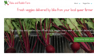 Screenshot of Rake and Radish Farm