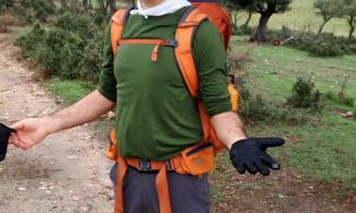 Nedjo Rogers hiking.