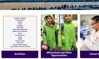 Screenshot of the Find It Cambridge website